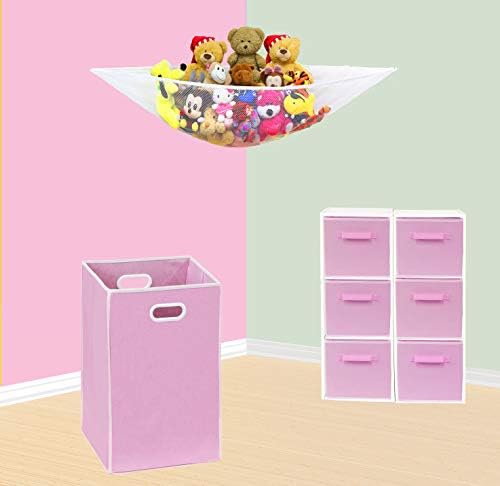 Simple Houseware Foldable Closet Laundry Hamper Basket - Image 4
