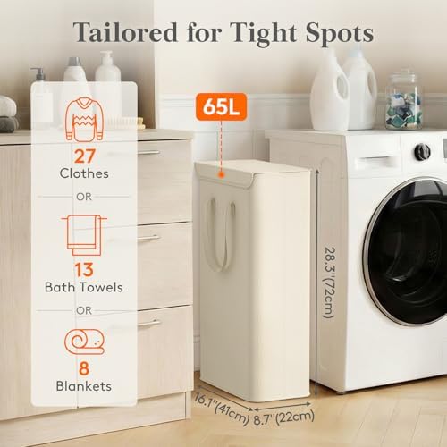 Lifewit 65L Laundry Basket - Image 2