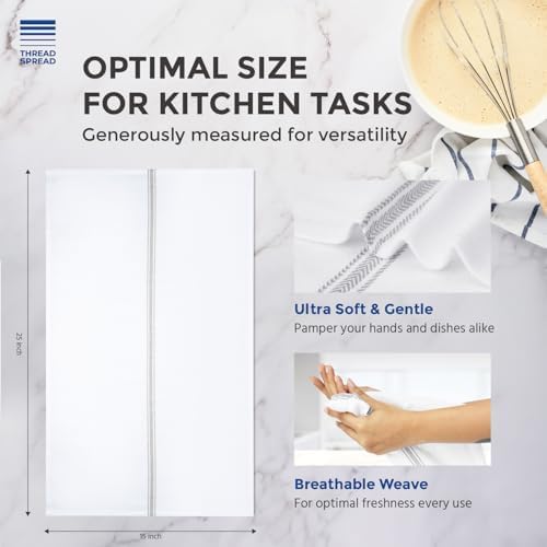 THREAD SPREAD Kitchen Towels Set - Image 4