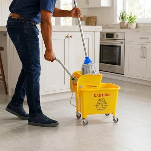 PLASTIC PRINCE Small Mop Bucket - Image 3