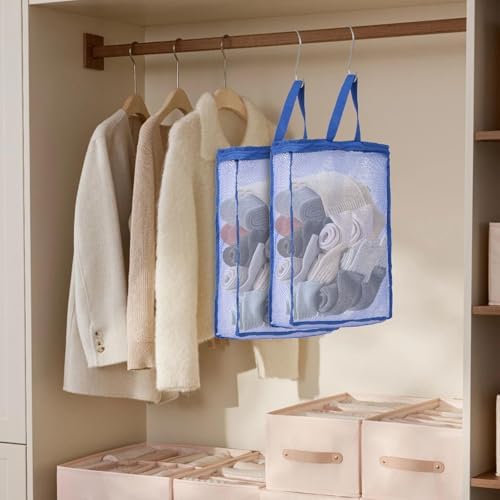 3-Pack 3D Cube Mesh Laundry Bags S/M/L - Image 5
