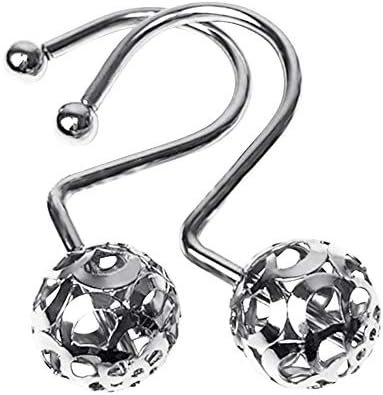 Gracelife 12Pcs Hollow Ball Shower Curtain Hooks Luxury Quality Rustproof by Gracelife