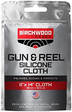 Birchwood Casey Gun & Reel Silicone Single Cloth | Lightweight Cotton 11"x14" - Image 2