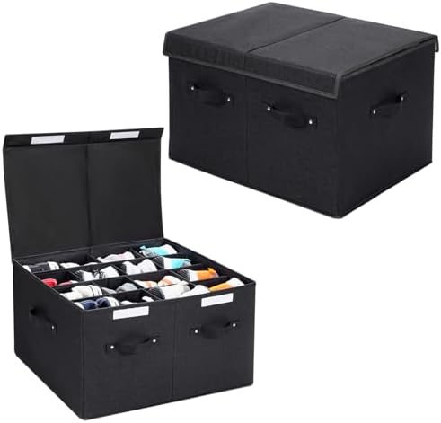 Shoe Organizer for Closet, Shoe Storage Box by FBBABB