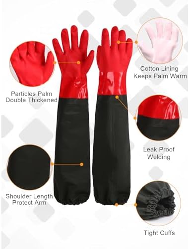 25" Extra-Long Waterproof Gloves - Image 3