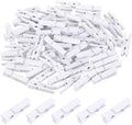 uxcell 100 Pcs Wooden Clothespins, 1.4 Inch Clothes Pins Wooden Colored Small by uxcell