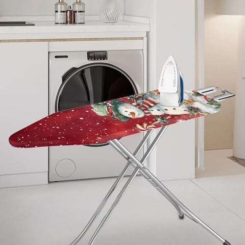 Ironing Board Cover and Pad Christmas Snowman Print Ironing Pad - Image 2