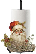 MorningRo Christmas Paper Towel Holder Retro Santa Countertop Kitchen Decor and by MorningRo