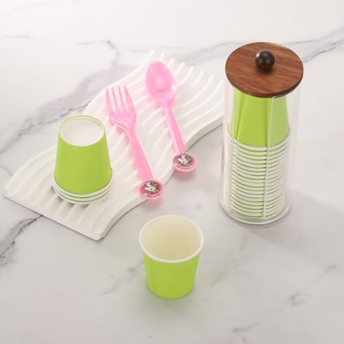Tecbeauty Cotton Pads Holder Makeup Removers Organizer Bathroom Storage Cotton - Image 6