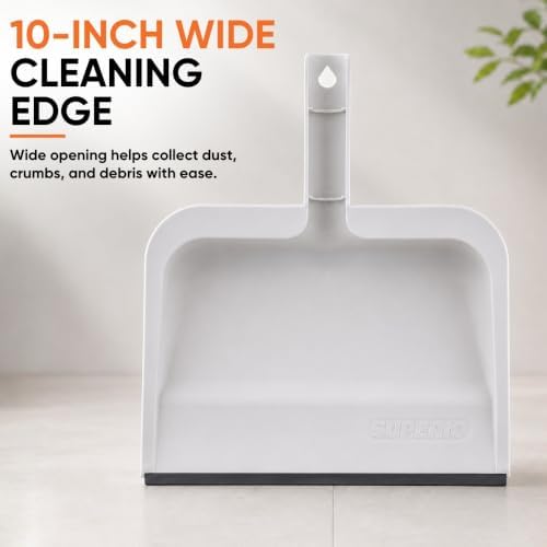 Superio Clip-On Dustpan with Rubber Lip - Image 5