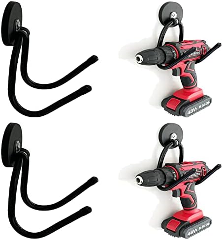 Pmsanzay 2 Pack Power Drill Tool Organizer Holder, Magnetic Tool Holders by Pmsanzay