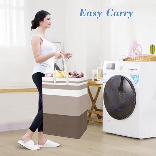BlissTotes 3-Pack Laundry Basket, Collapsible Laundry Hamper - Image 5