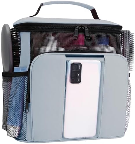 Dorm Room Essentials for College Students Girls Boys Guys, Shower Caddy by NOBLIGOAL