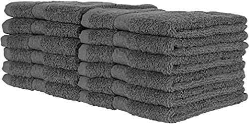 QUBA LINEN 100% Cotton Washcloth Set – Soft, Absorbent Face Towels by QUBA+LINEN