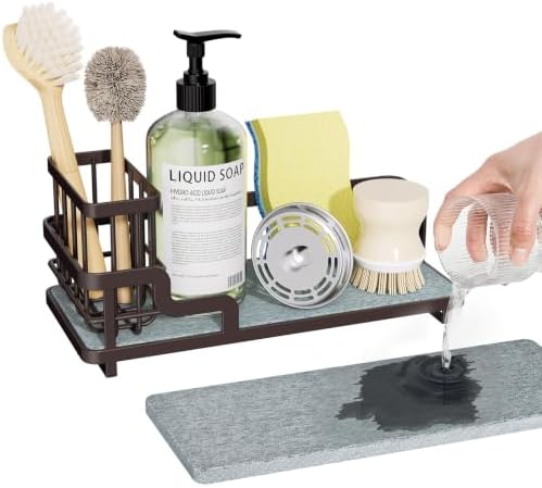 Consumest Sponge Holder for Kitchen Sink by Consumest