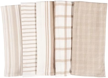 KAF Home Assorted Flat Kitchen Towels - Image 2