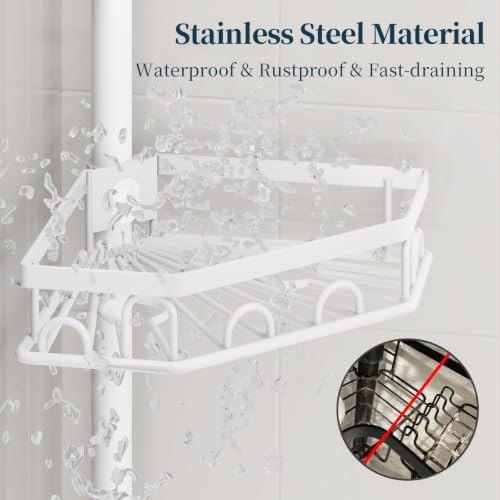 Consumest Shower Caddy Tension Pole - Image 4