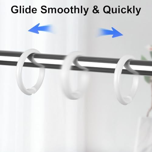 Kutesna 24PCS Shower Curtain Hooks - Image 3