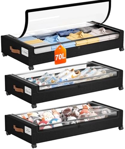 Yecaye 70 L Under Bed Storage by Yecaye