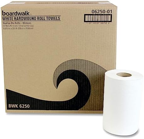 Hardwound Paper Towels, Nonperforated, 12 Rolls/Carton - Image 2