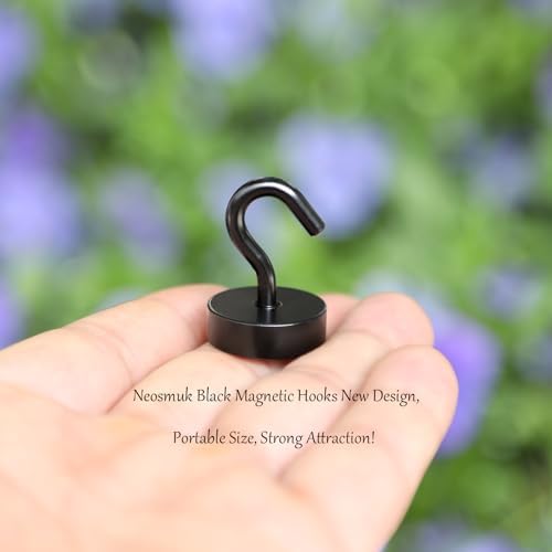 Neosmuk Magnetic Hooks, Cruise Ship Essentials, 40lb+ Heavy Duty Magnetic Hooks - Image 3