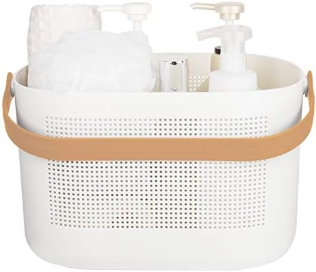Plastic Portable Shower Caddy Basket, Storage Organizer by UUJOLY