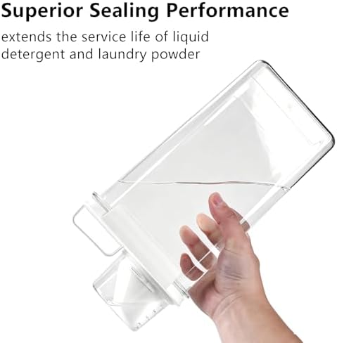 75OZ Laundry Detergent Dispenser, Liquid Laundry Soap Dispenser, Fabric - Image 4