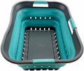 SAMMART 42L Collapsible Plastic Laundry Basket by SAMMART