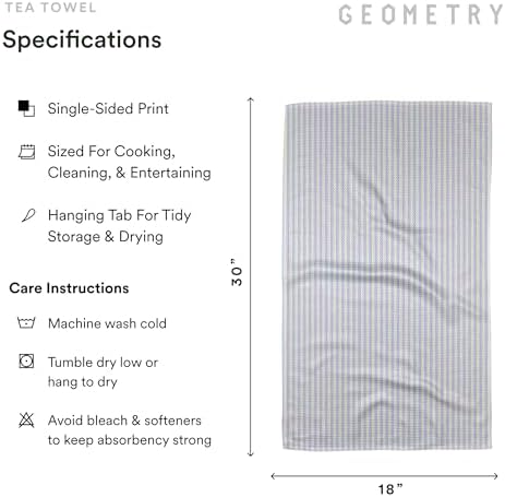 GEOMETRY Spring Kitchen Towels - Image 6