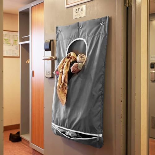 2 Pack Magnetic Hanging Laundry Bags - Image 5