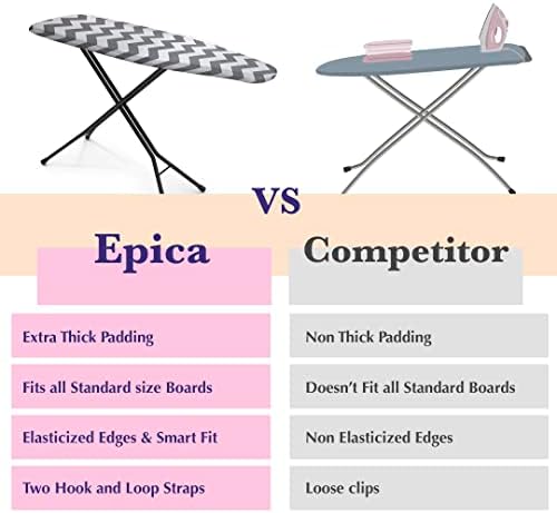 Epica Ironing Board Cover & Pad, Standard 15x54 - Image 6