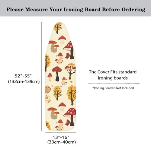 Flashideas Red Mushroom Ironing Board Cover - Image 6