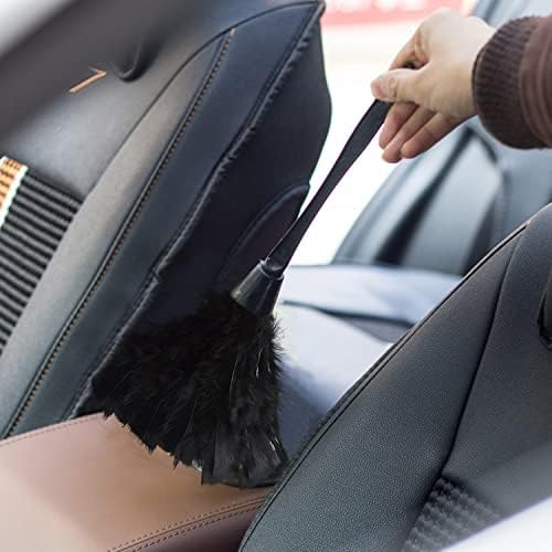 Turkey Feather Dusters for Cleaning Home Blinds Kitchen car Office, - Image 4