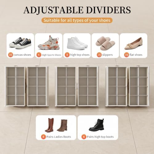 2 Pack Shoe storage Organizer - Image 5