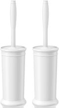 Toilet Brush and Holder 2 Pack, Toilet Bowl Brush by UPTRONIC