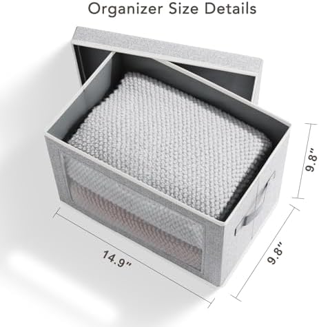 Homsorout Storage Box with Lids - Image 2