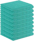 Homaxy 100% Cotton Terry Kitchen Towels, 8 Pack by Homaxy