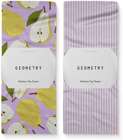 GEOMETRY Spring Kitchen Towels by GEOMETRY