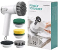 Electric Spin Scrubber, Cordless Power Scrubber & Electric Cleaning Brush by Unknown