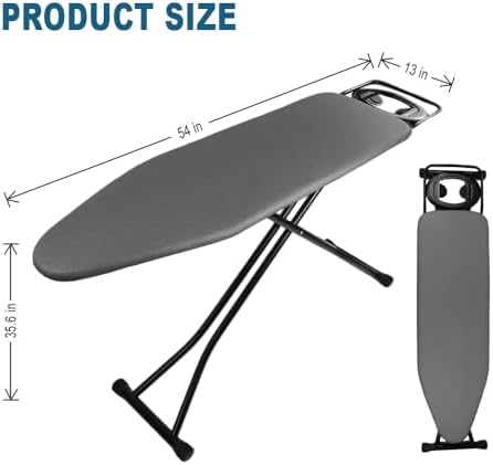 Ironing Board Full Size, Heat Resistant Cover Iron Board - Image 6