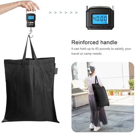 Polecasa Extra Heavy-Duty Laundry Bag 21x24”- Machine Washable Small Storage Bag - Image 4