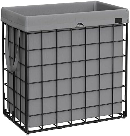 SONGMICS Laundry Hamper, Collapsible, 29 Gal. by Unknown