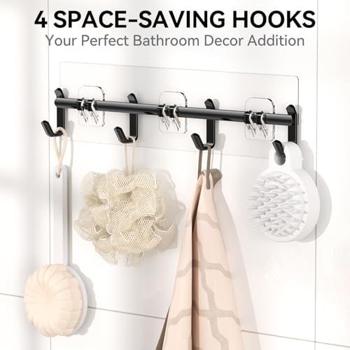 YASONIC Shower Caddy Adhesive, Rustproof Shower Organizer - Image 6