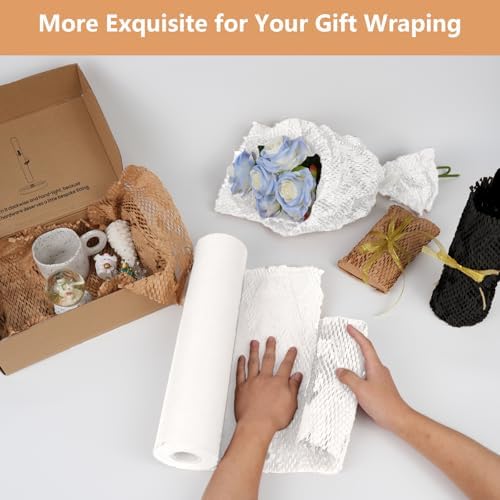 Honeycomb Packing Paper, Recyclable Moving Supplies Bubble Packing Wrap - Image 6
