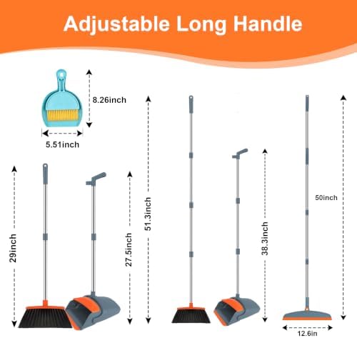 Broom and Dustpan Combo Set - Image 3
