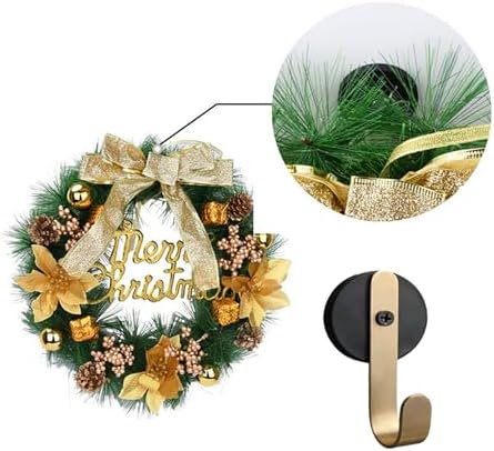 4 PCS Magnetic Hooks, Wreath Hanger - Image 3
