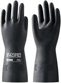 PACIFIC PPE Chemical Resistant Gloves, Heavy Duty Industrial Rubber Gloves by PACIFICPPE