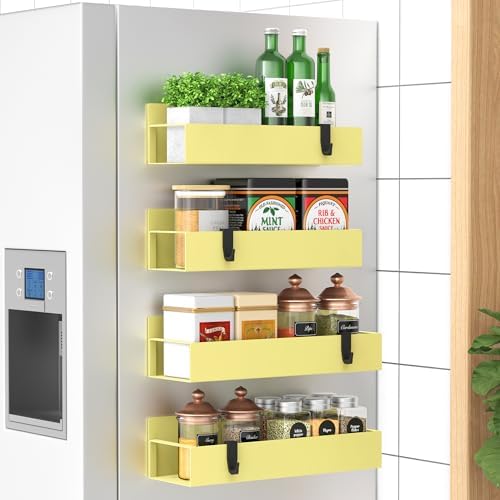 HuggieGems Metal Magnetic Spice Rack by HuggieGems