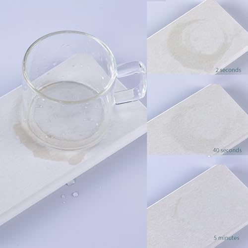 NiuYichee 2Pcs Stone Soap Trays Water Absorbing Diatomite Coaster - Image 5