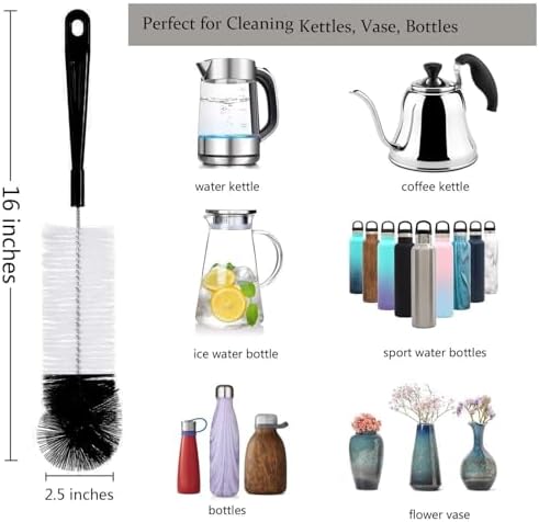 ALINK 8-Pack Bottle Cleaning Brush Set - Image 3